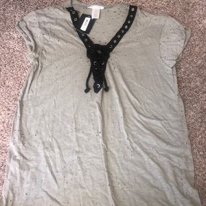 Milly & Molly Lace up Top